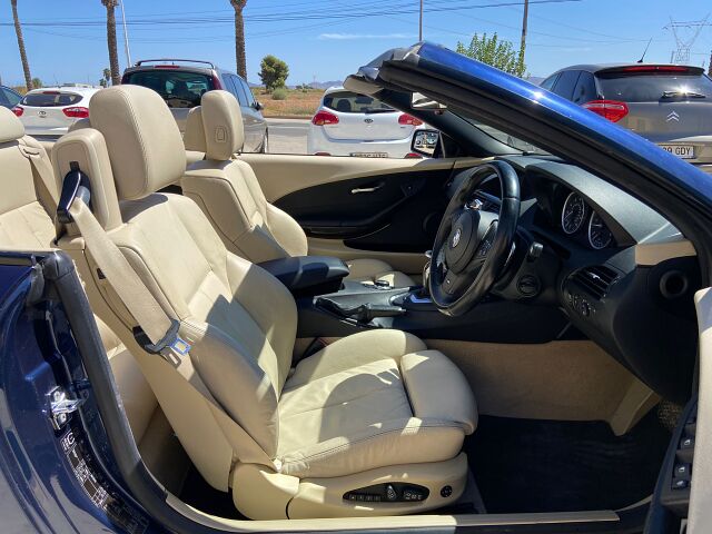 COMING SOON BMW 635D 3.0 CONVERTIBLE AUTO SPANISH RHD IN SPAIN 112000 MILES SUPERB 2008